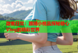 甜蜜日常：跟随小桃酱探秘糖心Vlog的精彩世界