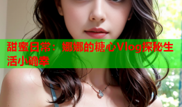 甜蜜日常：娜娜的糖心Vlog探秘生活小确幸