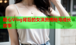 糖心Vlog背后的女演员揭秘与成长故事