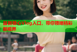 最新糖心Vlog入口，带你领略精彩新视界