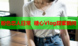 粉色恋人日常 糖心Vlog甜蜜瞬间