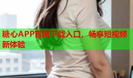 糖心APP官网下载入口，畅享短视频新体验