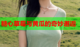 糖心草莓与黄瓜的奇妙邂逅