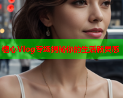 糖心Vlog专场揭秘你的生活新灵感