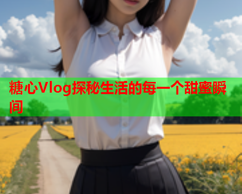 糖心Vlog探秘生活的每一个甜蜜瞬间